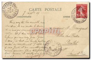 Montoire Old Postcard Castle Ruins