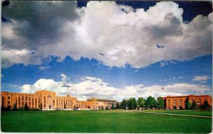 Postcard SCHOOL SCENE Laramie Wyoming WY AM4930