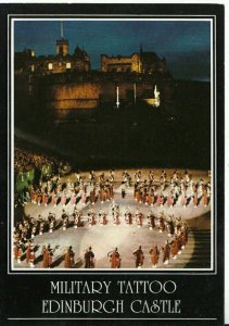 Scotland Postcard - Military Tattoo - Edinburgh Castle - Ref TZ2970