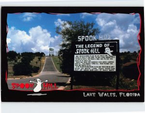 Postcard Spook Hill, Lake Wales, Florida