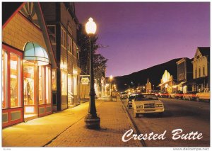 Street view,  Crested Butte,  Colorado,  50-70s