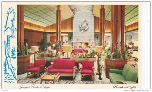 Interior, Jasper Park Lodge, Jasper, Alberta, Canada, 1940-1960s