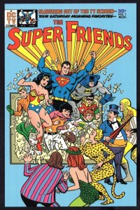 The Superfriends DC TV Comic Book Superman Issue 1 Postcard