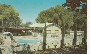 TUSSON, Arizona, 1950-60s; Desert Shores Mobile Homes Park, Swimming Pool