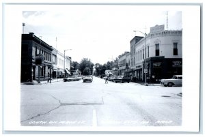 Chicago City Illinois RPPC Photo Postcard South Main St. Exterior Building c1940