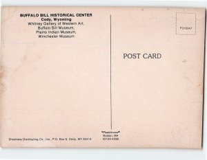 Postcard Buffalo Bill Historical Center Cody Wyoming USA