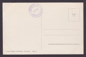 Vintage postcard Duesseldorf GESOLEI 1926 Ehrenhof fountain architecture