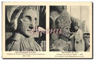 Old Postcard Saint Jean-Baptiste de La Salle From Founder & # 39Institut Des ...