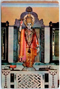 Postcard - Lord Krishna, Birla Mandir - Hyderabad, India