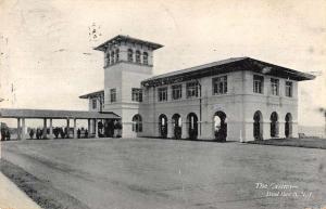 Deal Beach New Jersey Casino Street View Antique Postcard K92389