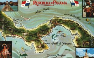 Panama Republica De Panama Vintage Postcard 04.01