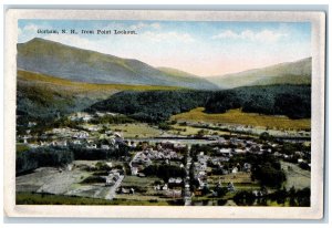 c1920s Gorham From Point Lookout New Hampshire NH Unposted Vintage Postcard 