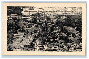 1952 Aerial View Of The University Of New Hampshire Durham NH Vintage Postcard