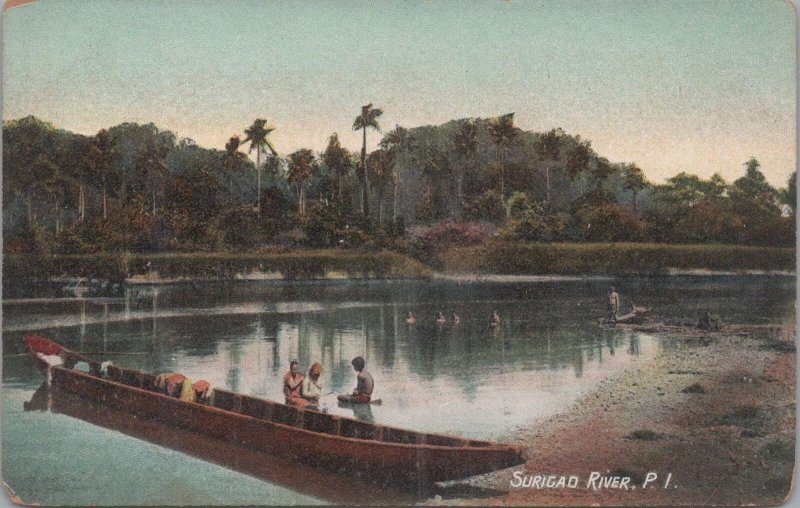 Postcard Surigao River Philippines