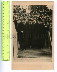 229657 1956 England Portsmouth Khrushchev Bulganin go cruiser Ordzhonikidze 