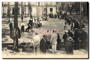 Old Postcard Vichy TOP Petanque bowls