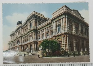 Palace of Justice Rome Italy Europe Vintage Postcard