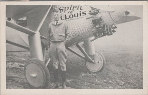 Postcard Charles Lindbergh St Louis Chamber Commerce Harold Bixby 1927