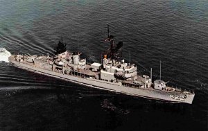 USS Robert H McCard DD-822 Destroyer FRAM 1 US Navy Ship postcard