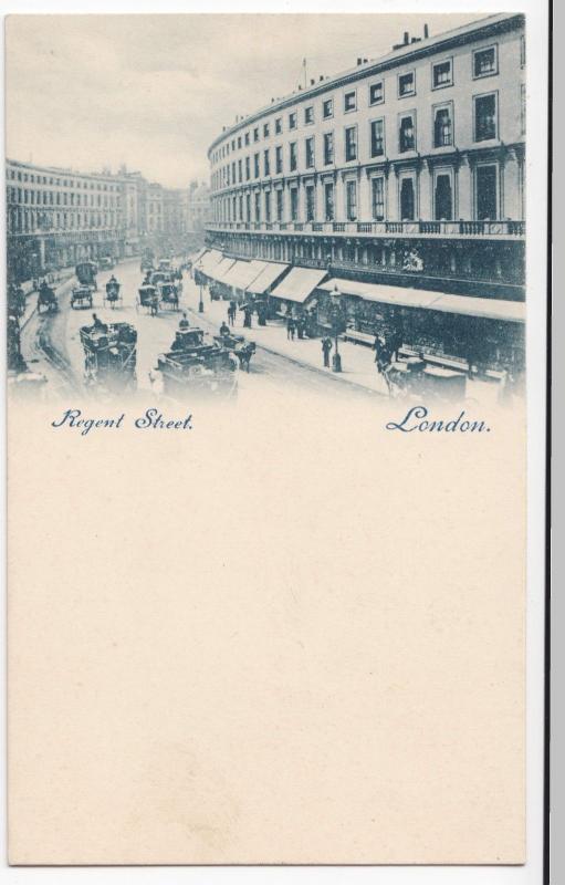 London; Regent Street PPC, Unposted, On Intermediate Size Card 