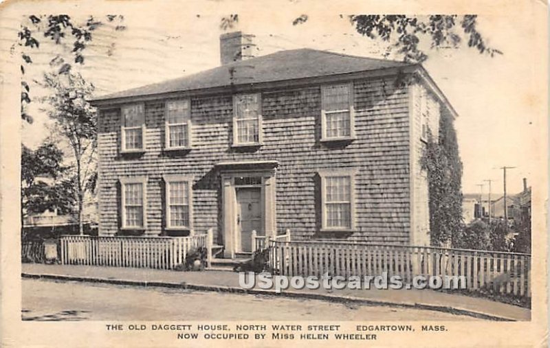 The Old Daggett House - Edgartown, Massachusetts MA