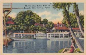 Florida Silver Springs Electric Glass Bottom Boats