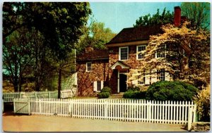 Postcard - Washington's Headquarters, Valley Forge, Pennsylvania, USA