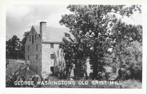 RPPC George Washington's Grist Mill in Alexandria Virginia