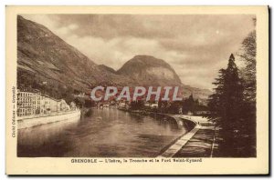 Old Postcard Grenoble L & # 39Isere Noodle Head and Fort St Eynard