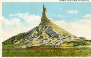 NE - Chimney Rock on the Oregon Trail