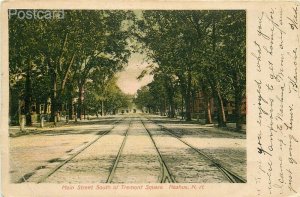 NH, Nashua, New Hampshire, Main Street, South of Tremont, S. Langsdorf No. S.667