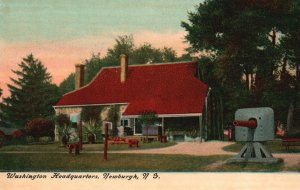 Vintage Postcard Washington Headquarters Newburg-On-The-Hudson Landmark New York