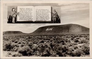 Battle Mountain Nevada Real Photo Postcard PC389