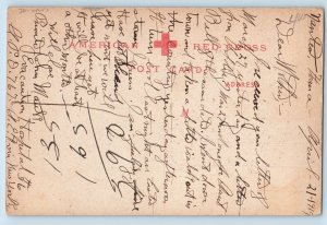 General Mangin Postcard Commander At Chateau Thierry Signed WWI c1910's Antique