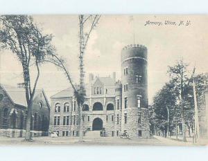 Pre-1907 BUILDING Utica New York NY A0280