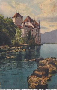 Switzerland Chateau De Chillon 1948