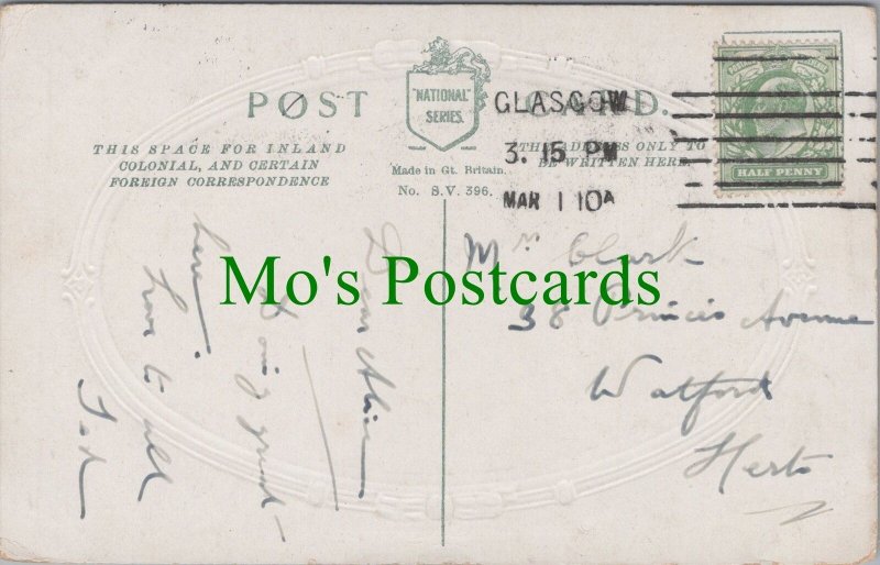 Genealogy Postcard - Clark, 38 Princes Avenue, Watford, Hertfordshire  GL760