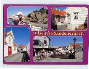 Postcard Hilsen fra Skudeneshavn, Norway