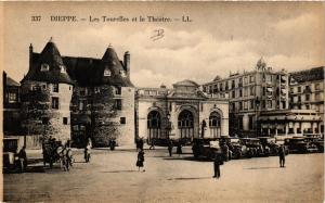CPA DIEPPE-Les Tourelles et le Theatre (347230)