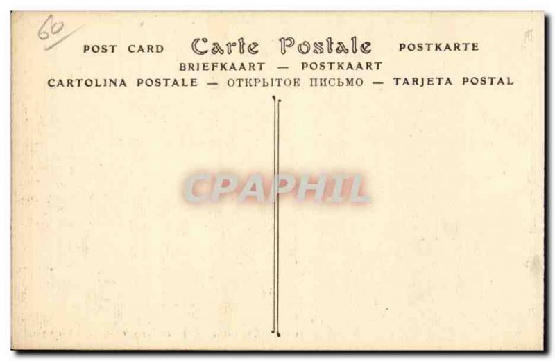 Pierrefonds - Le Chateau - Lake - Old Postcard