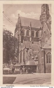 HAARLEM, Noord-Holland, Netherlands, 1900-1910's; Groote Kerk Klokhuisplein