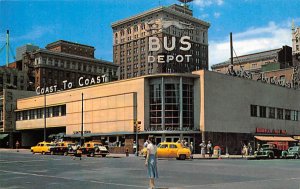 Overland Greyhound Bus Depot Omaha, Nebraska USA