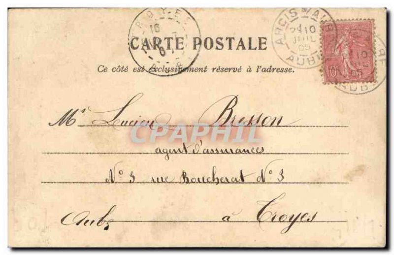 Camp of Mailly - The Laundromat - Old Postcard (militaria)