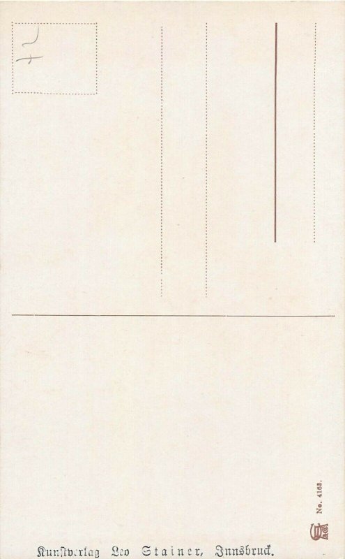 German illustrator hanging and trembling in pending pain apple thief caricature