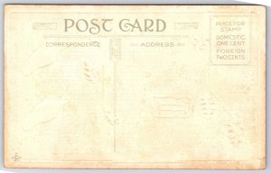 Holiday~Turkeys Hay & Thanksgiving Joy Rhyme~Vintage Postcard