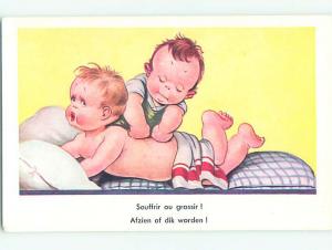 Unused Pre-Chrome foreign BOY GETS A MASSAGE J5095