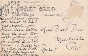 ZC1/ Gustavas Ohio RPPC Postcard c1910 Farmers Exchange Store PO 93