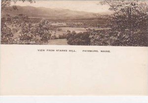 Maine Fryeburg The View From Starks Hill Albertype