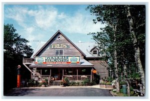 Fred's General Mercantile Co. Beech Mountain North Carolina NC Vintage Postcard 