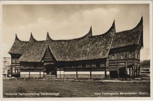 PC IND TENTOONSTELLING 'S GRAVENHAGEN HUIS PADANSCHE INDONESIA (a26255)